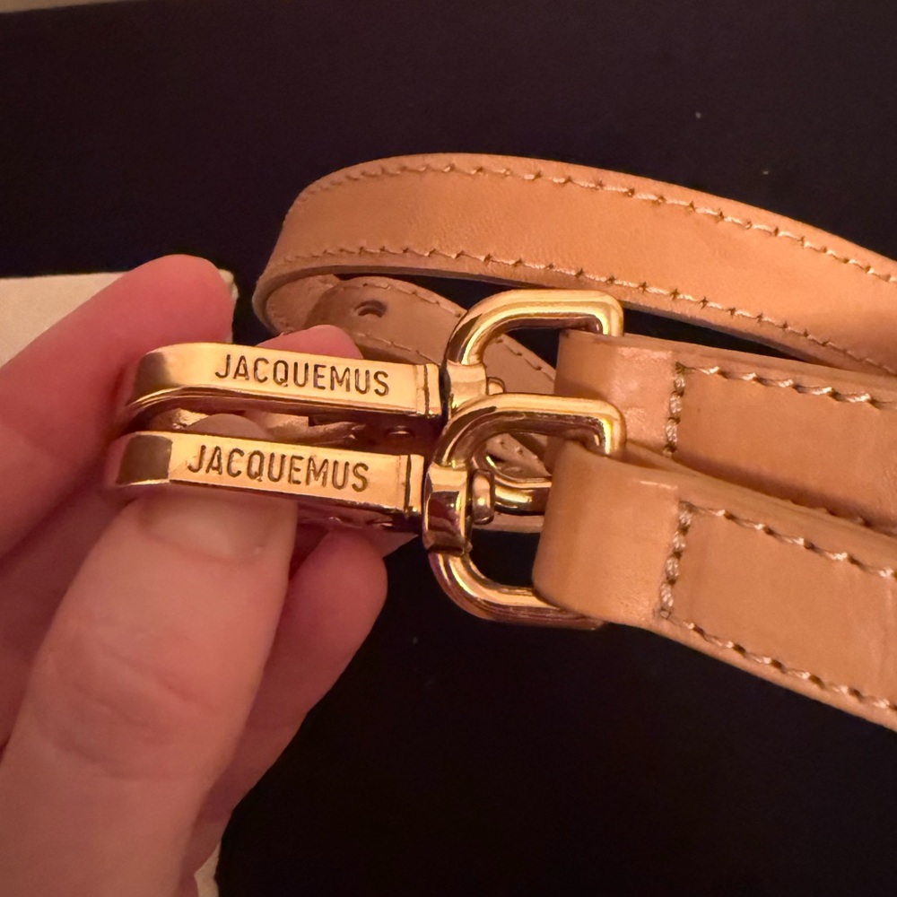 Jacquemus Le Chiquito Moyen 👜 Tan / Yellow - Picture 9 of 12